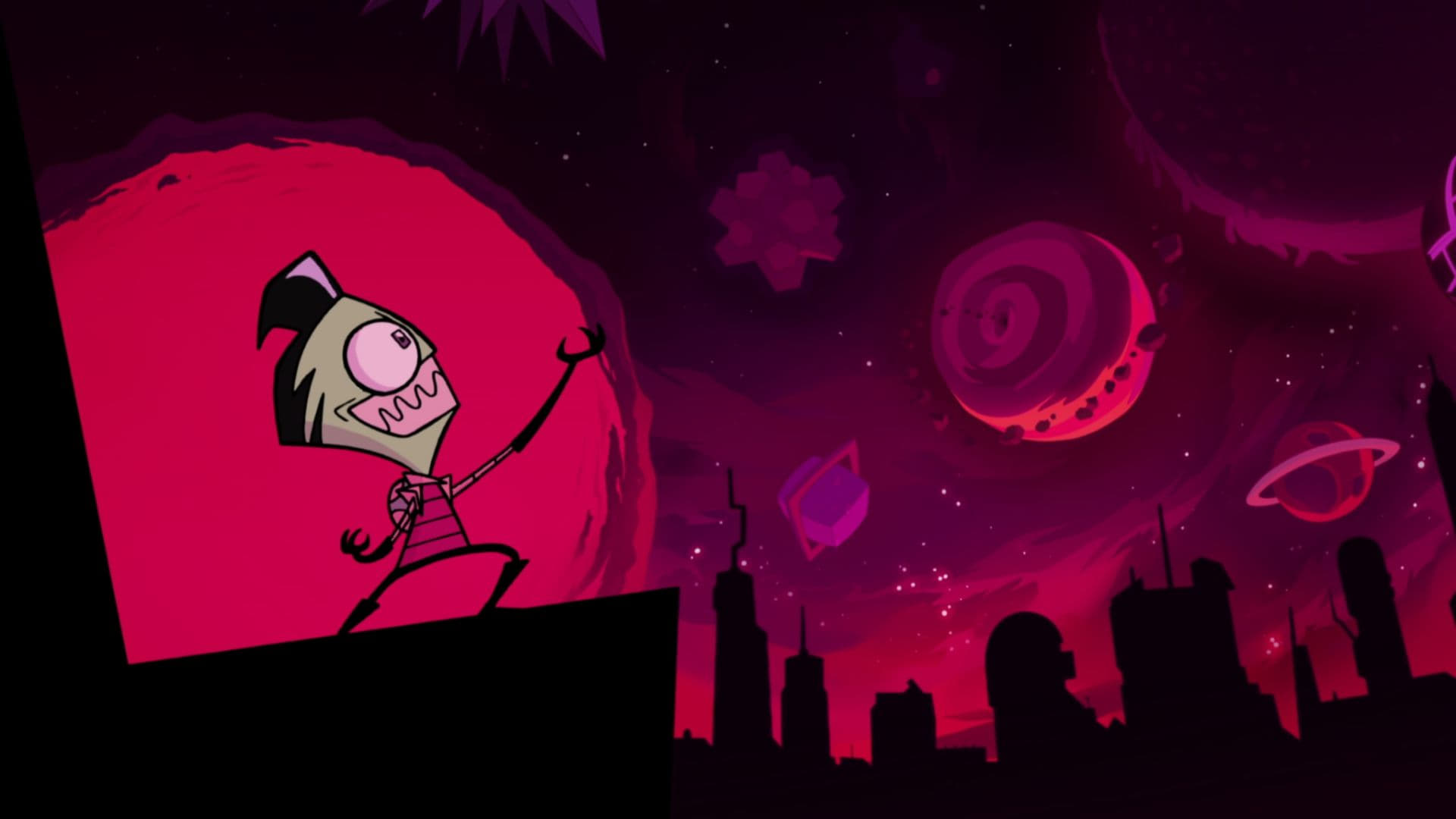 Invader Zim: Enter the Florpus Background