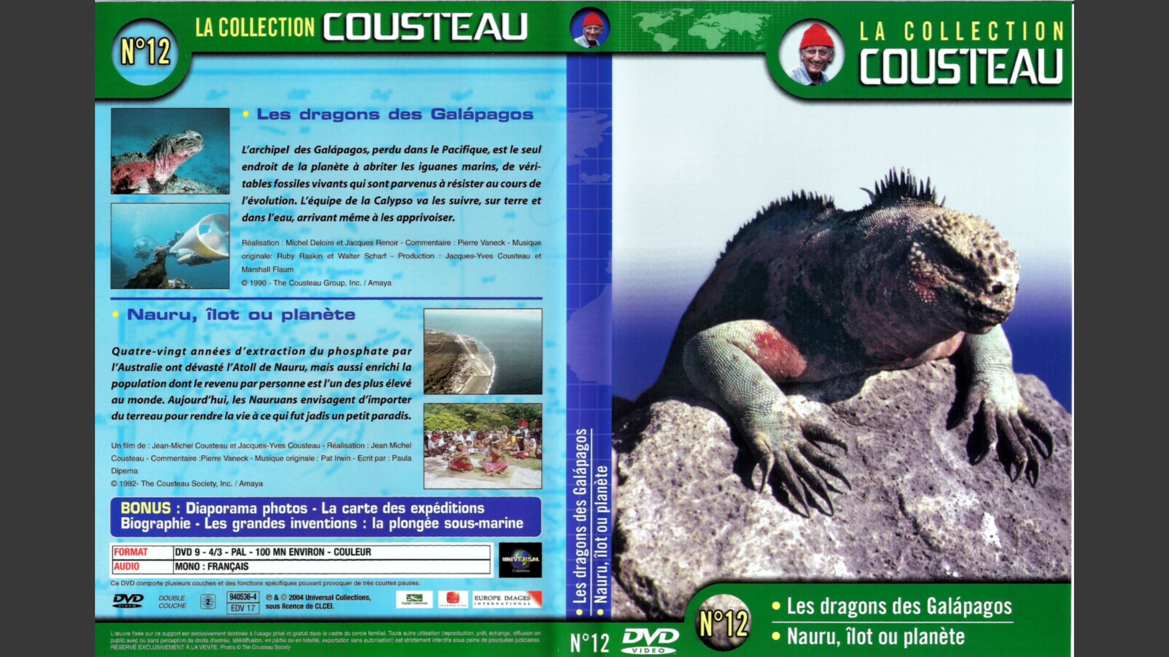 The Cousteau Collection N°12-1 | The Dragons of the Galapagos Background