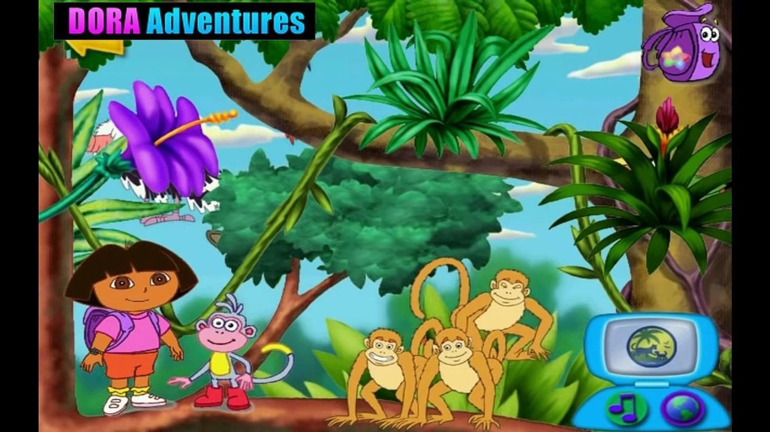 Dora the Explorer: Animal Adventures Background