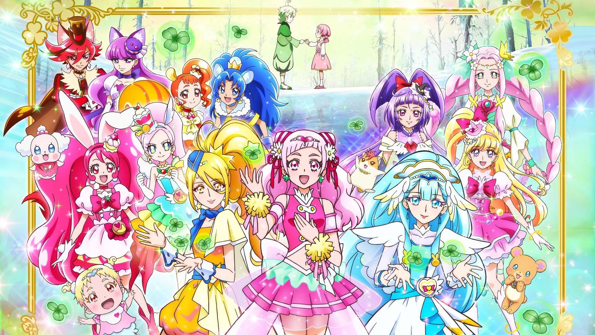 Pretty Cure Super Stars! Background