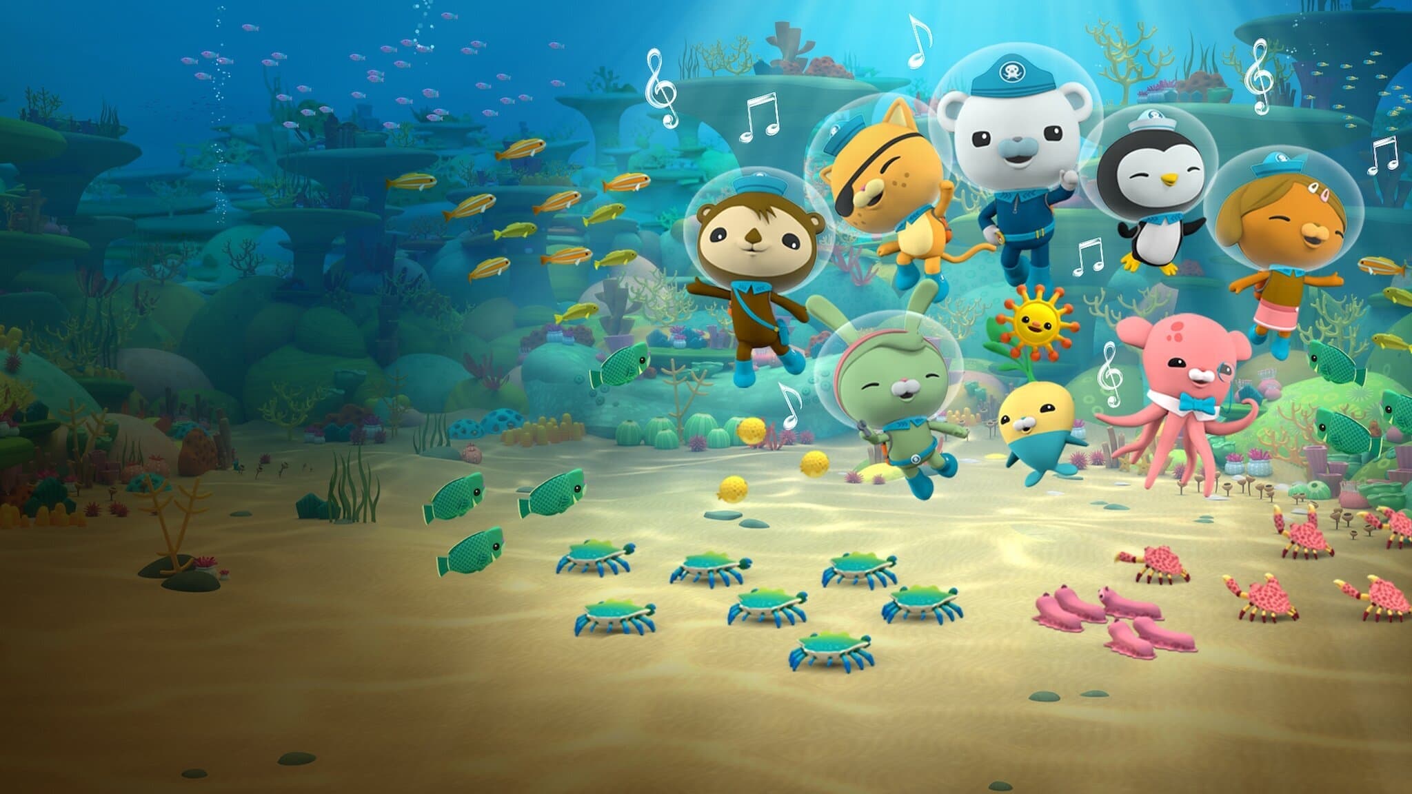 Octonauts and the Great Barrier Reef Background