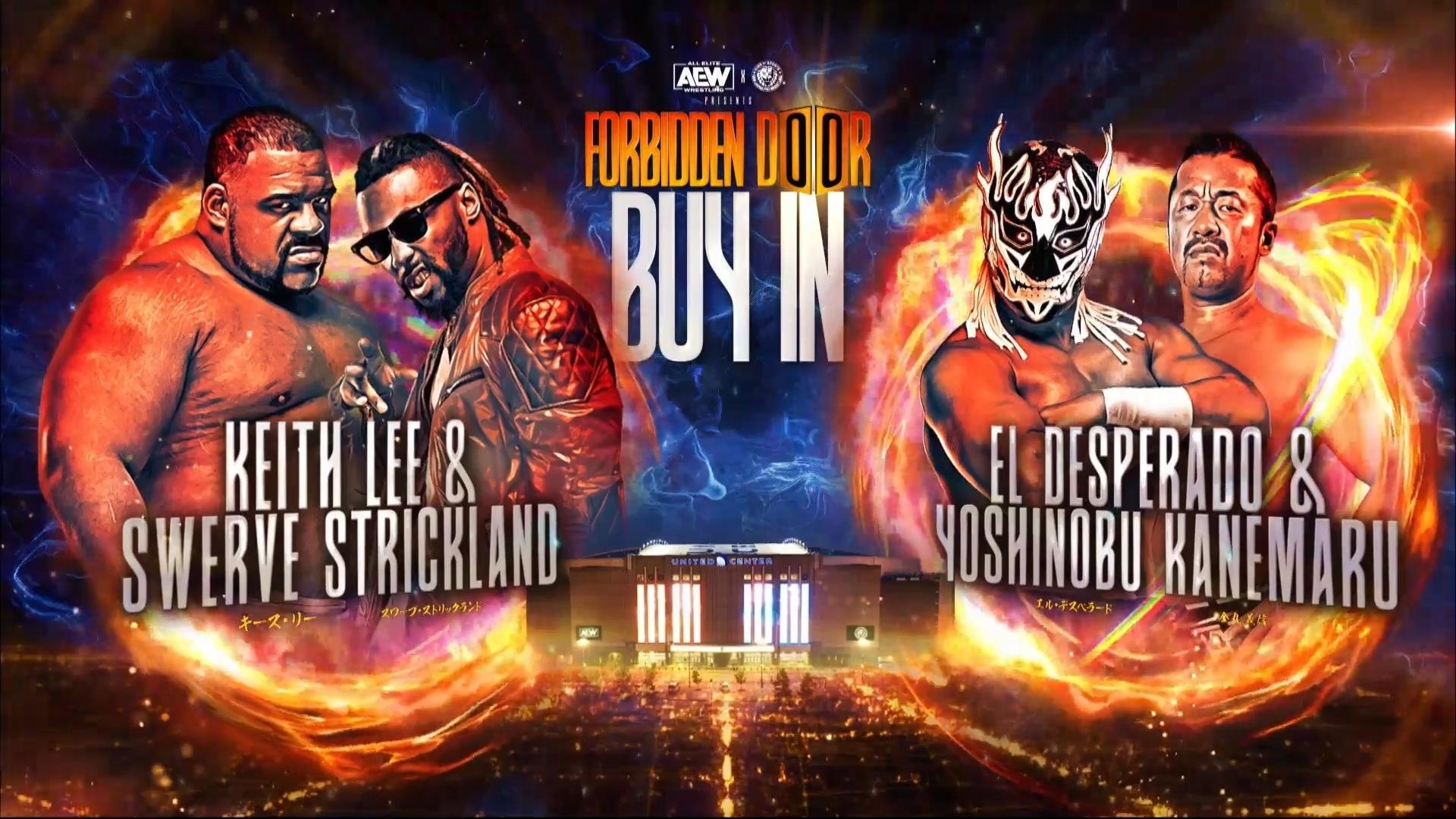 AEW x NJPW Presents Forbidden Door: The Buy-In Background