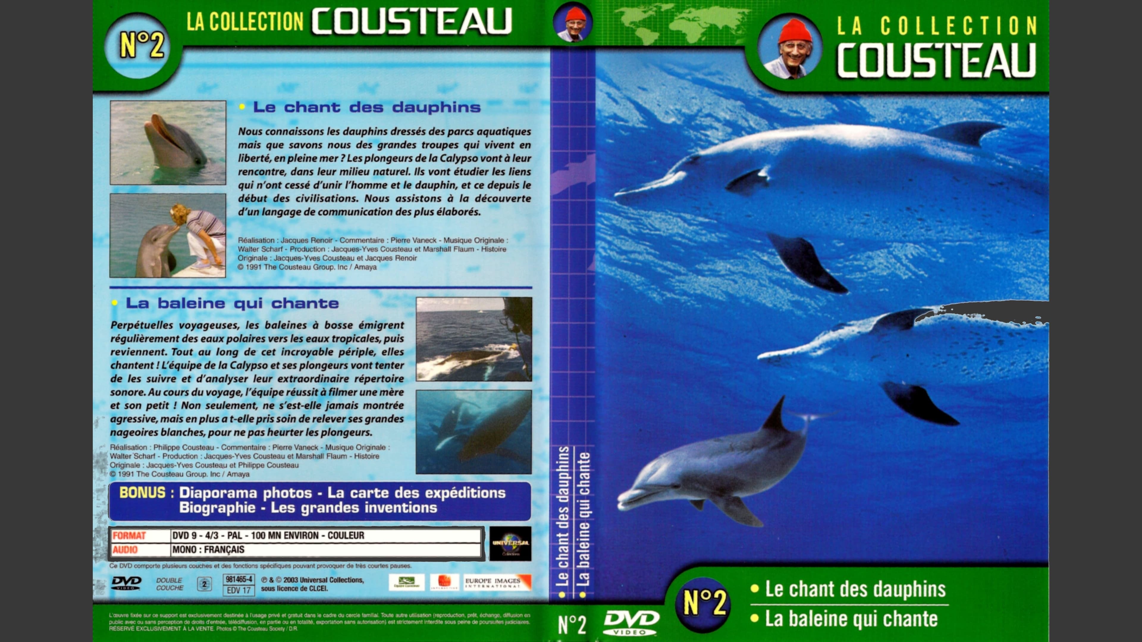 The Cousteau Collection N°2-1 | The Song of the Dolphins Background