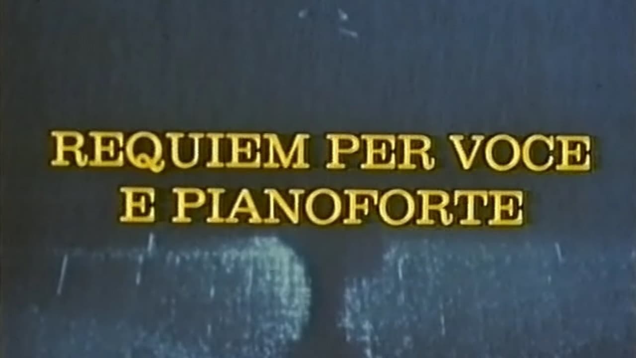 Requiem per voce e pianoforte Background