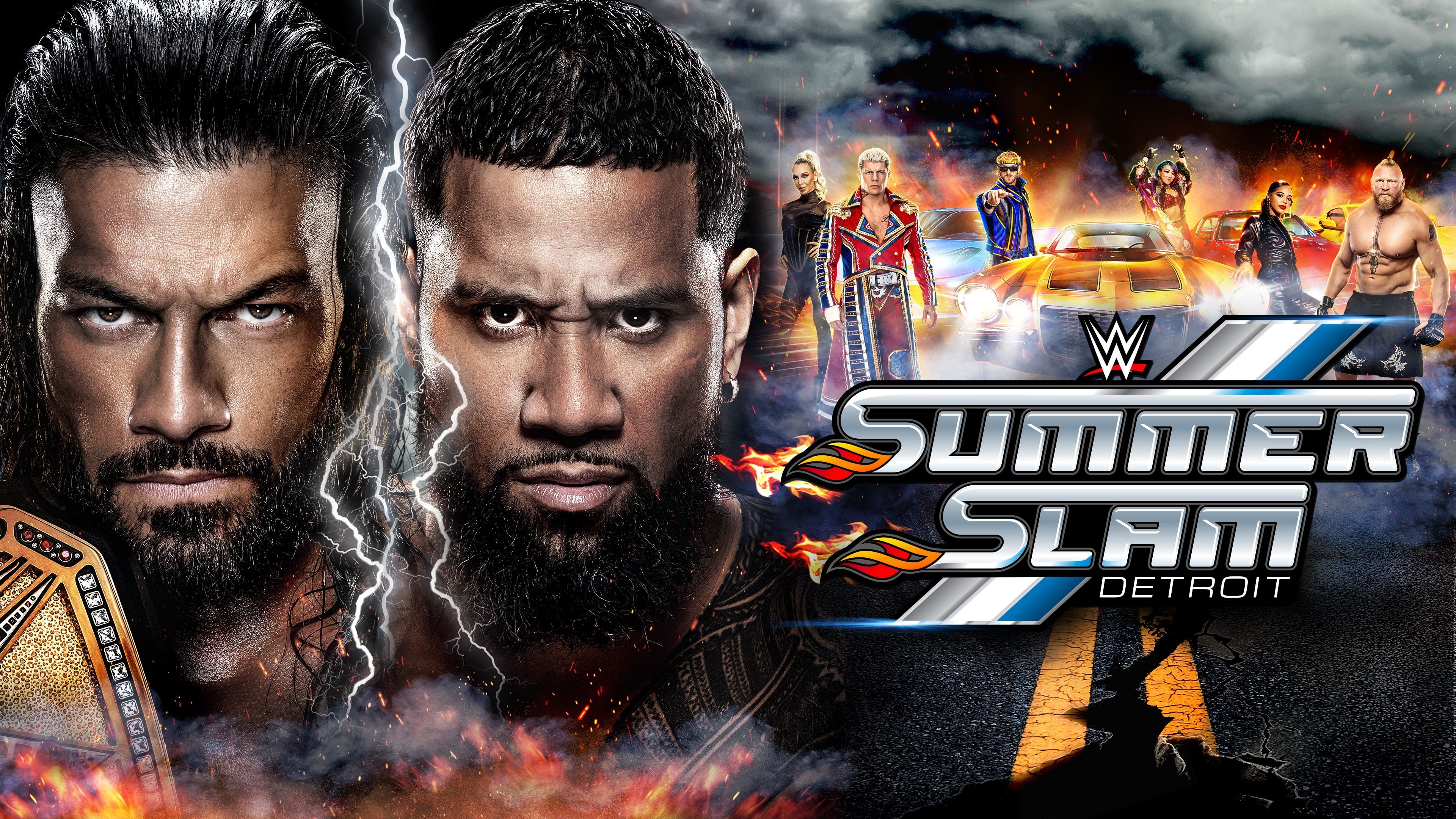 WWE SummerSlam 2023 Background