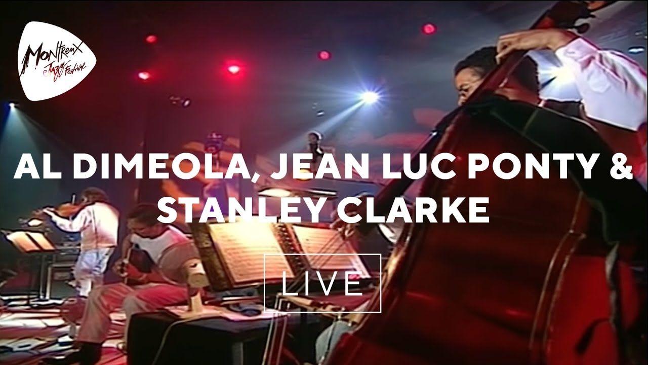 Al Di Meola Jean-Luc Ponty Stanley Clarke Live at Montreux Background