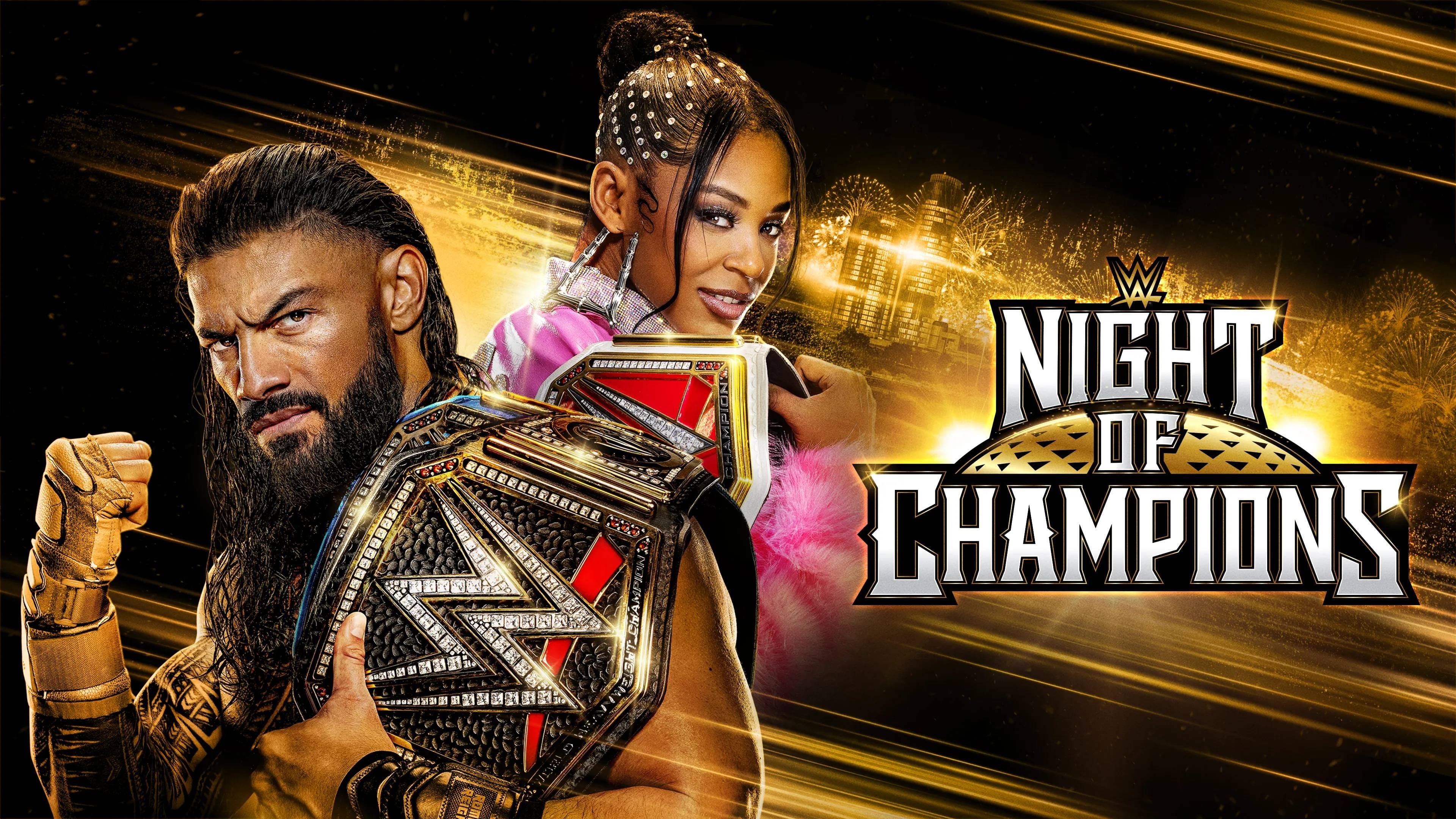 WWE Night of Champions 2023 Background