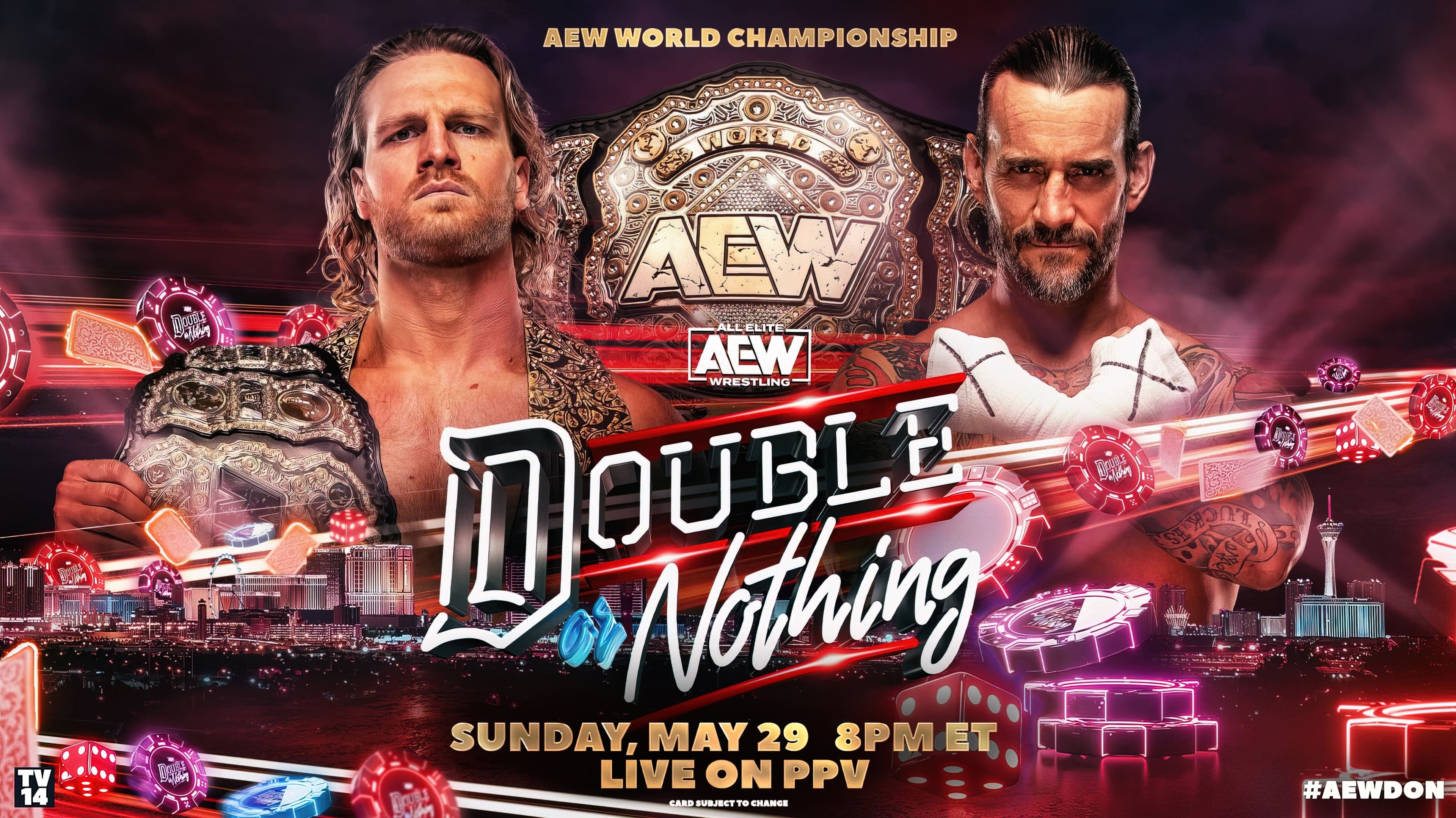 AEW Double or Nothing Background