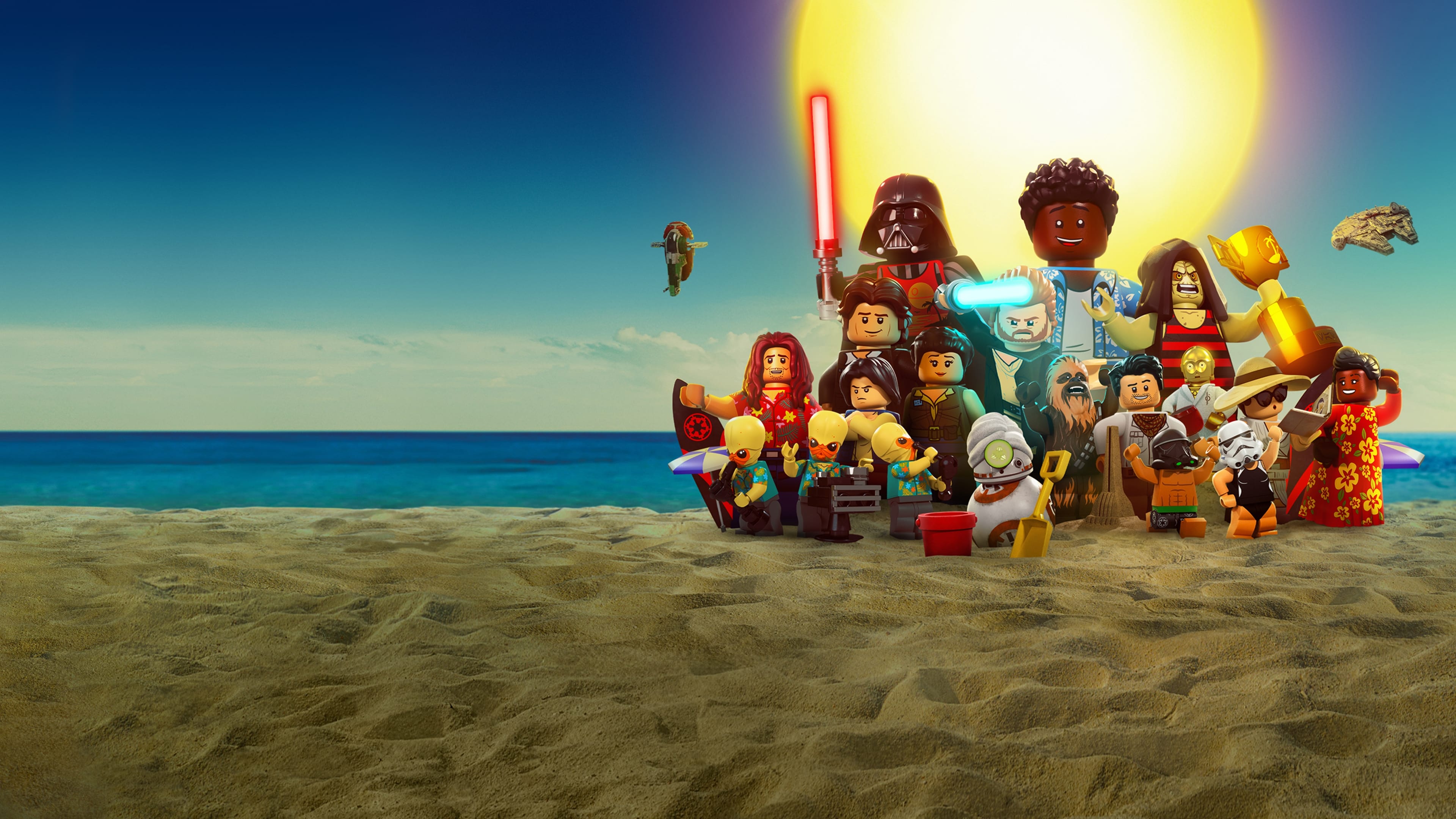 LEGO Star Wars Summer Vacation Background