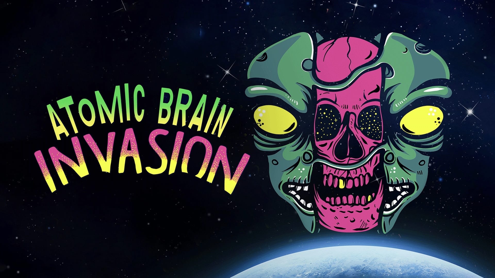 Atomic Brain Invasion Background