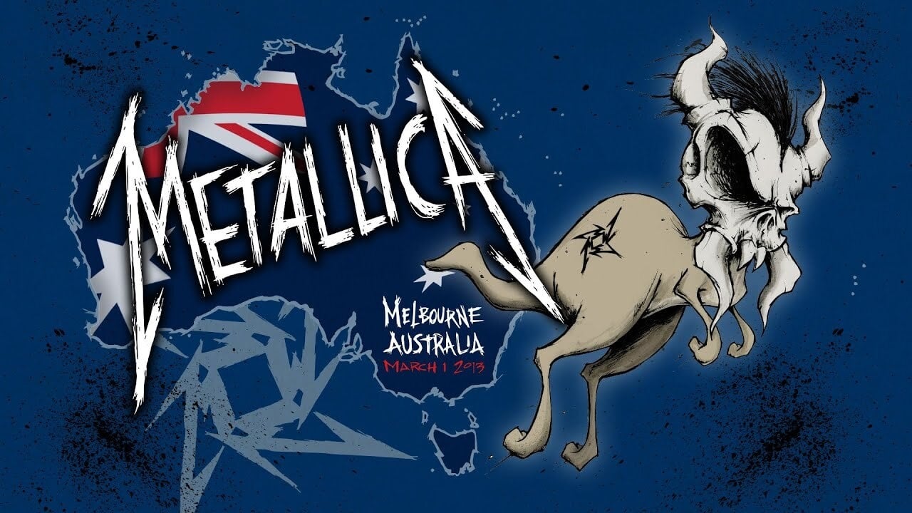 Metallica: Live in Melbourne, Australia - March 1, 2013 Background