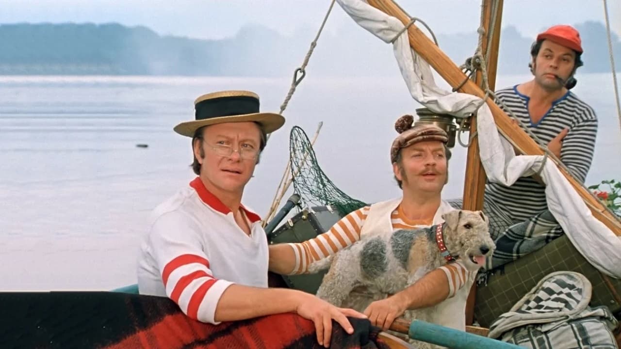 Three Men in a Boat Background