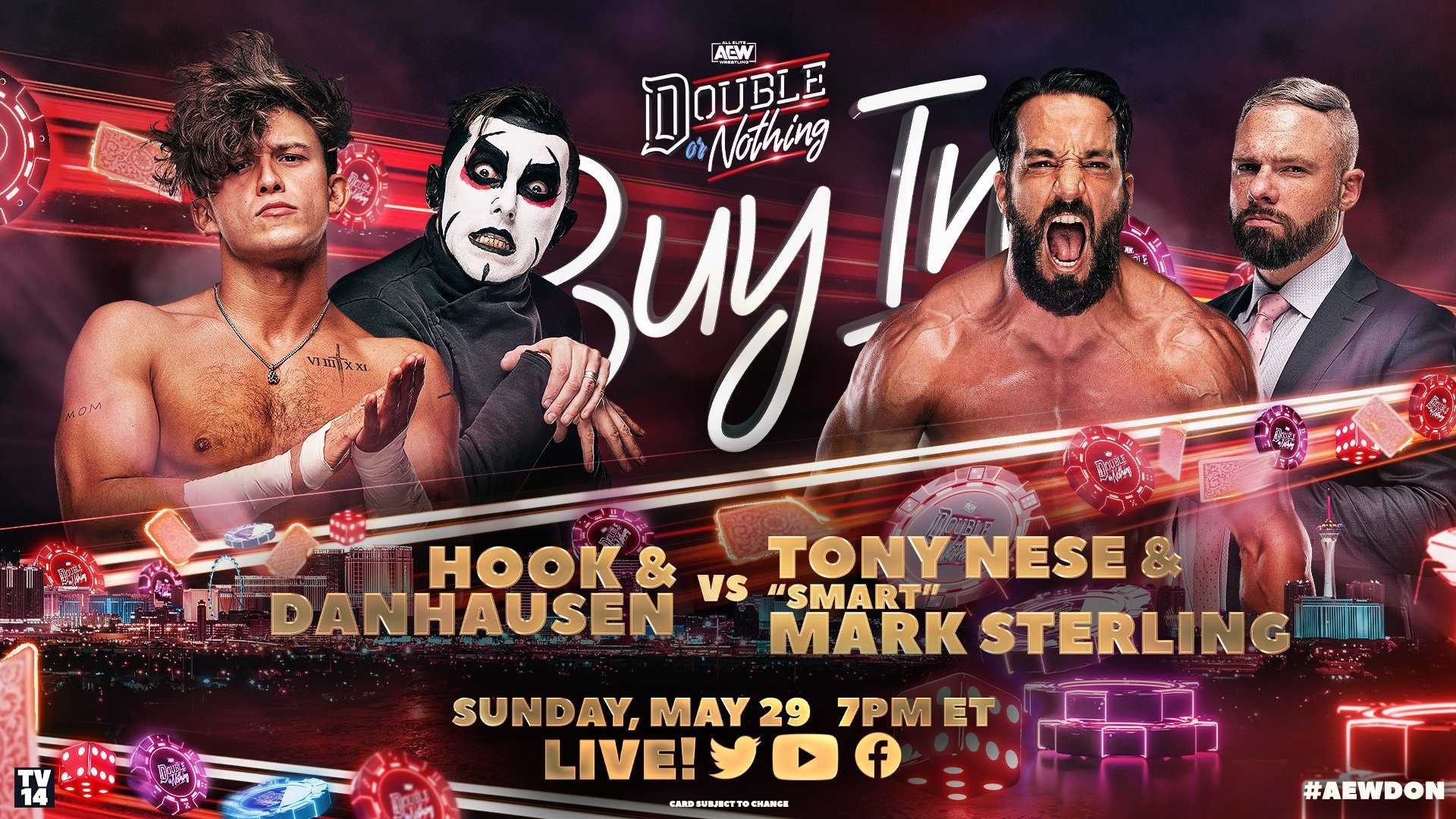 AEW Double or Nothing: The Buy In Background