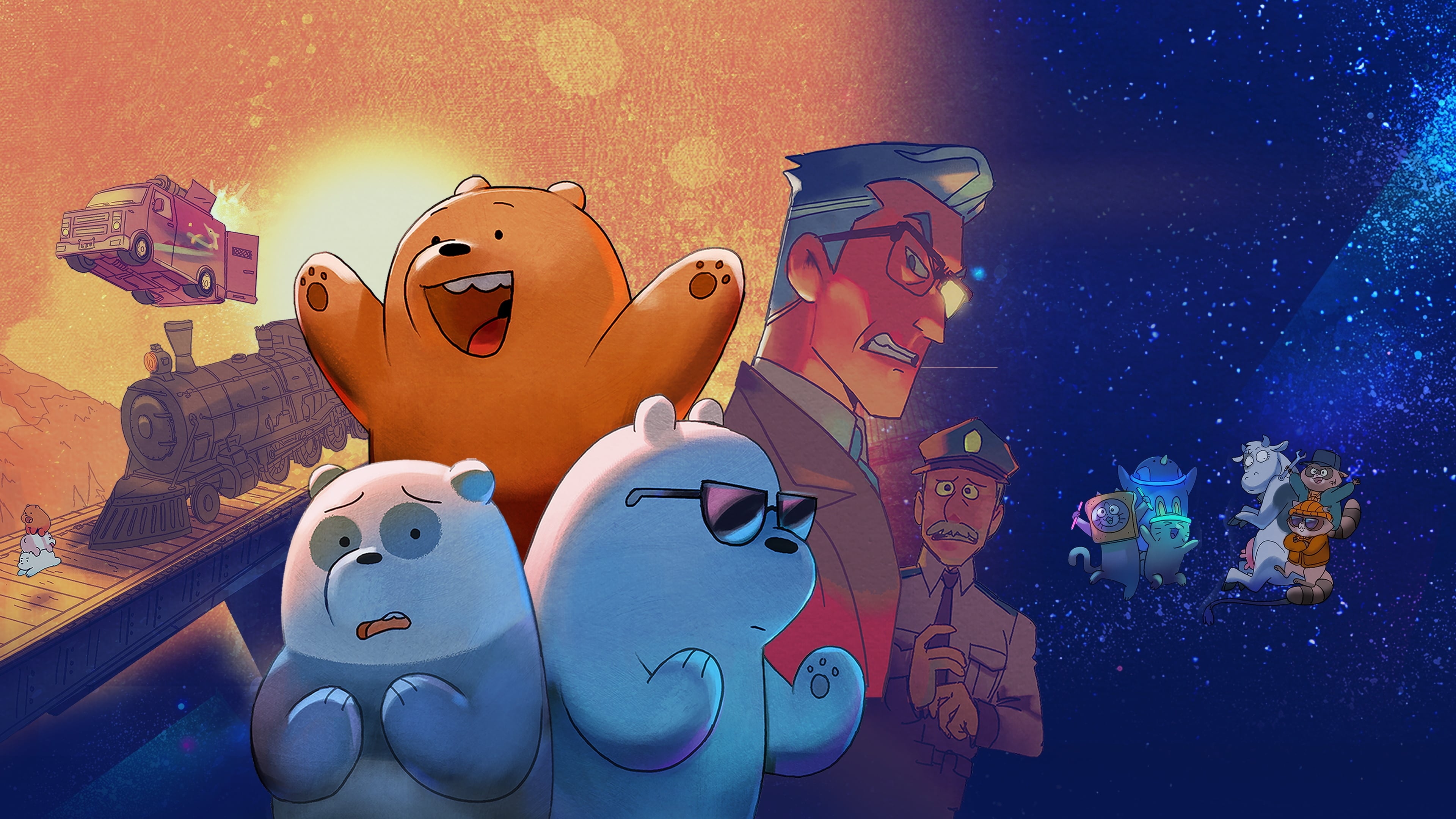 We Bare Bears: The Movie Background