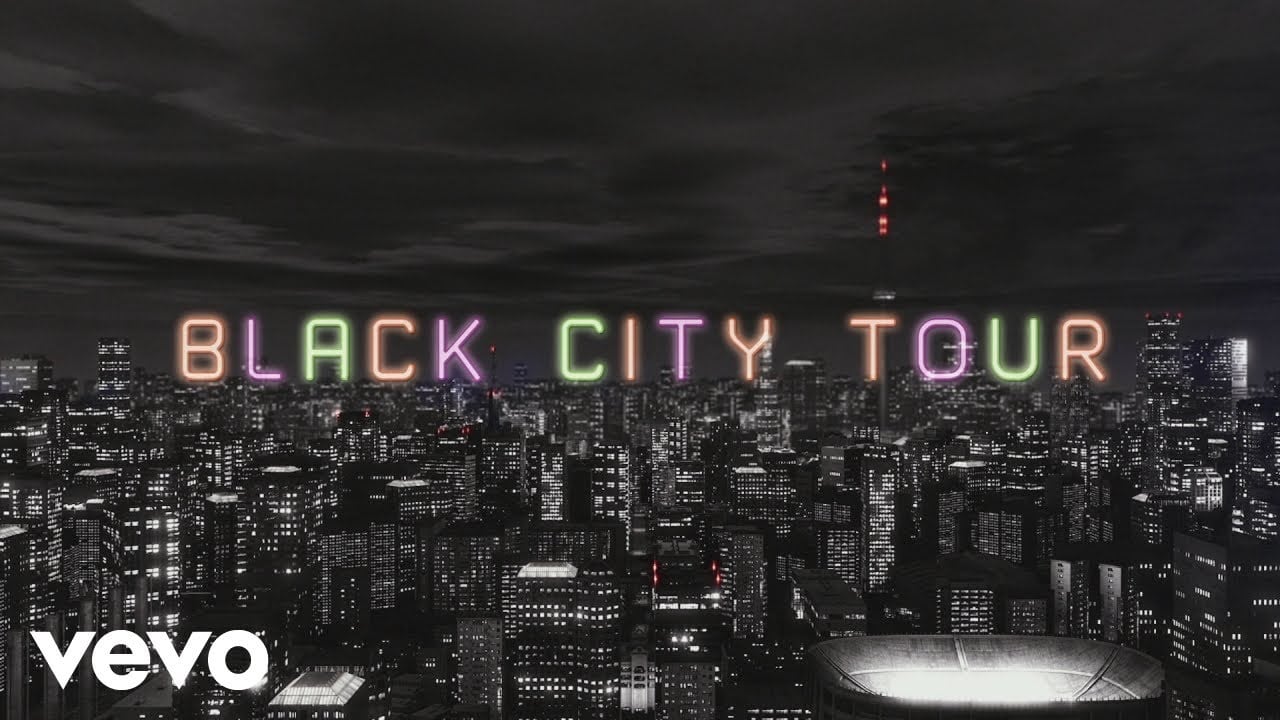 Indochine - Black City Tour Background