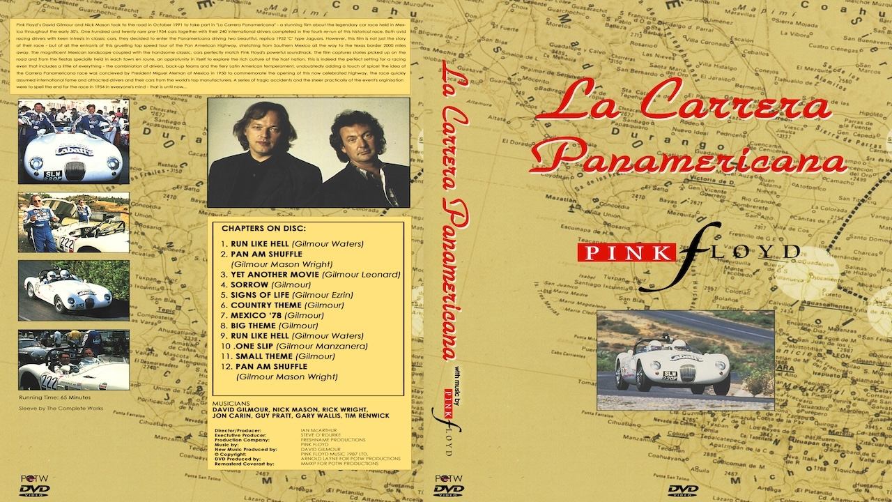 La Carrera Panamericana with Music by Pink Floyd Background