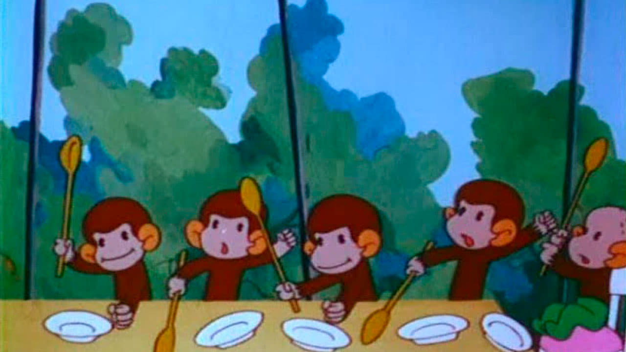 As monkeys had lunch Background