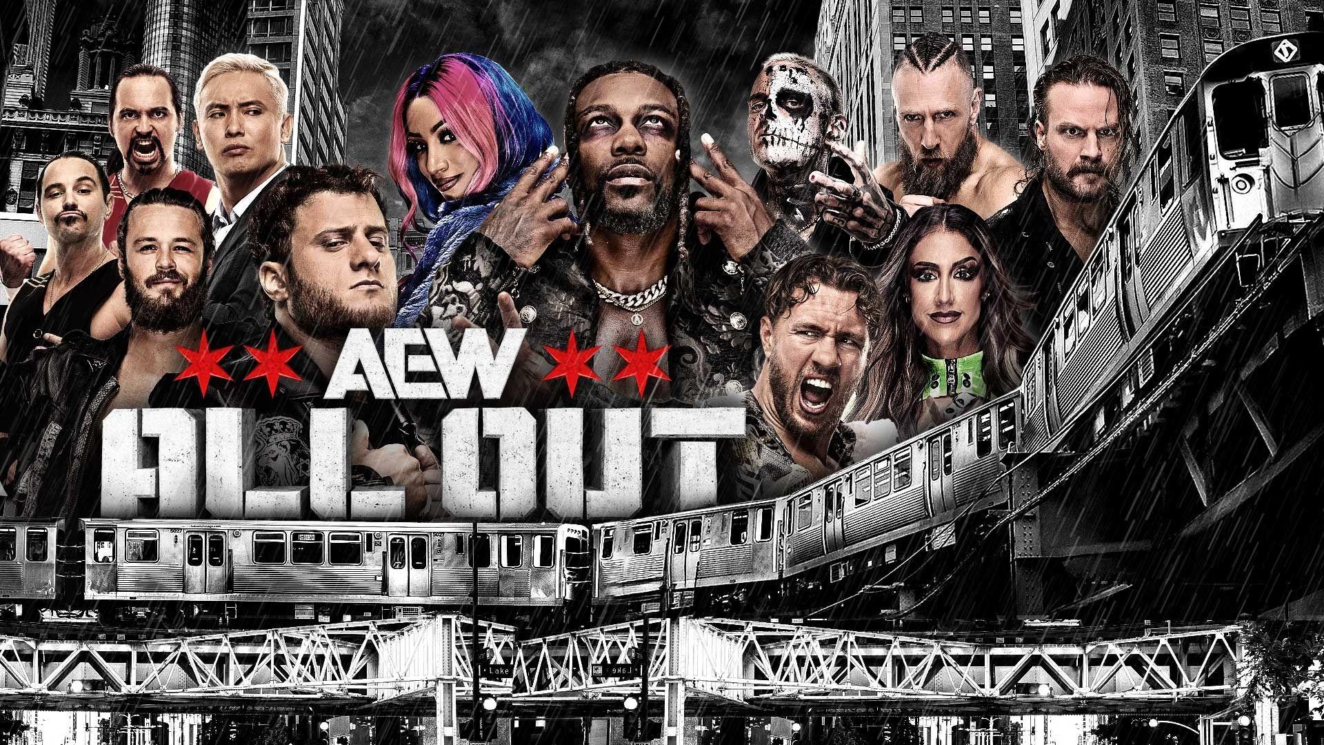 AEW All Out Background