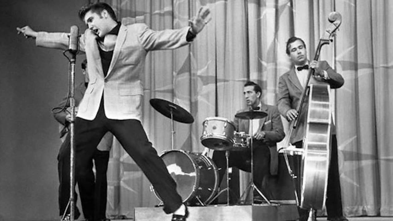 Elvis Presley on The Milton Berle Show Background