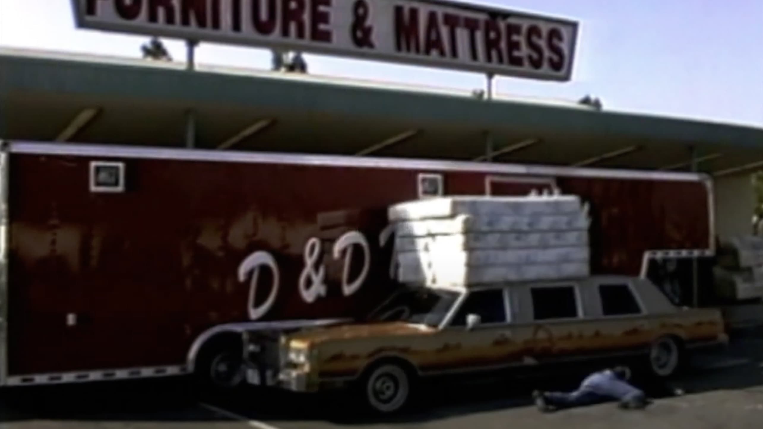 Mattress Man Commercial Background