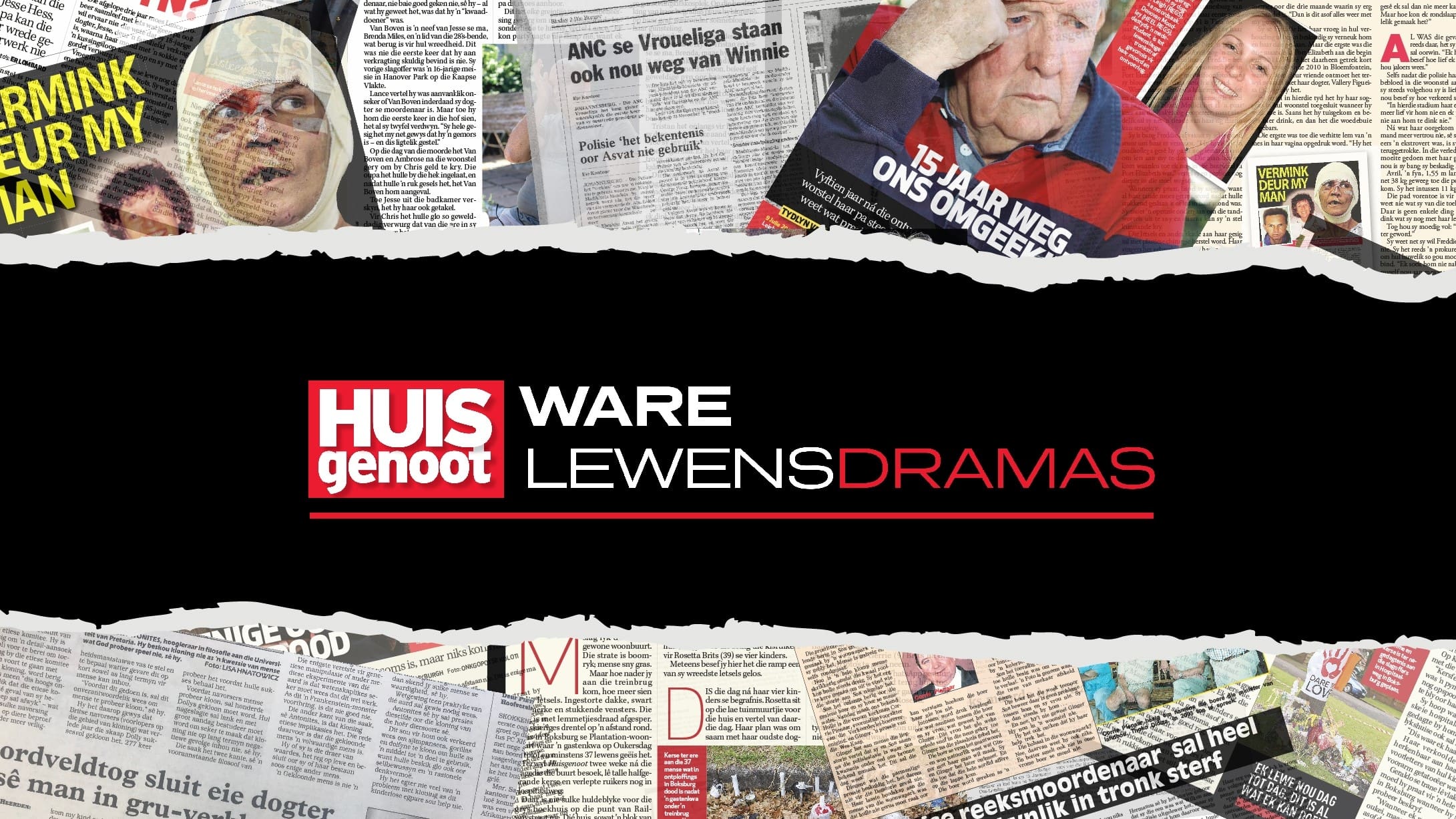 Huisgenoot: Ware Lewensdramas Background