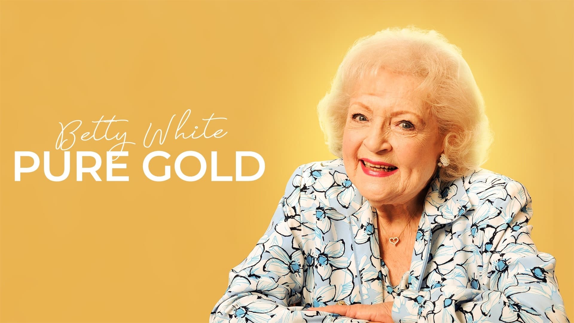 Betty White: Pure Gold Background