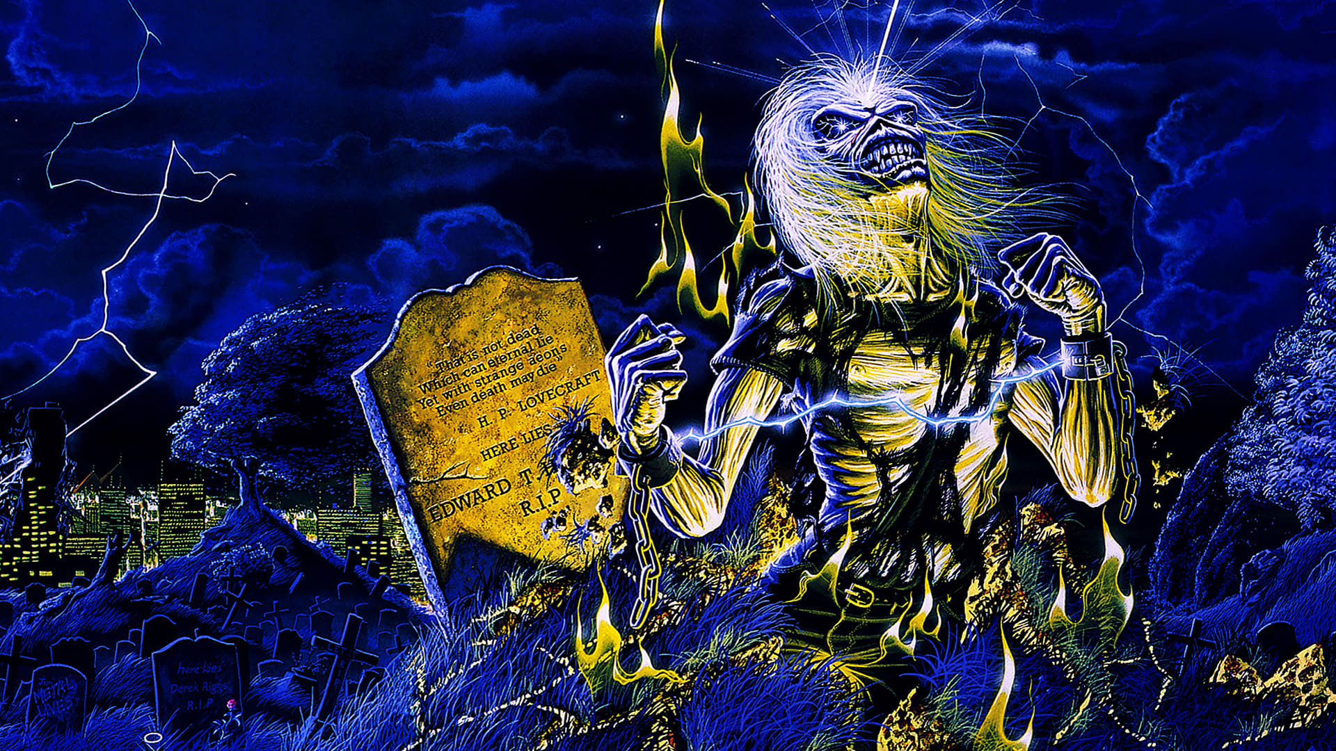 The History Of Iron Maiden - Part 2: Live After Death Background