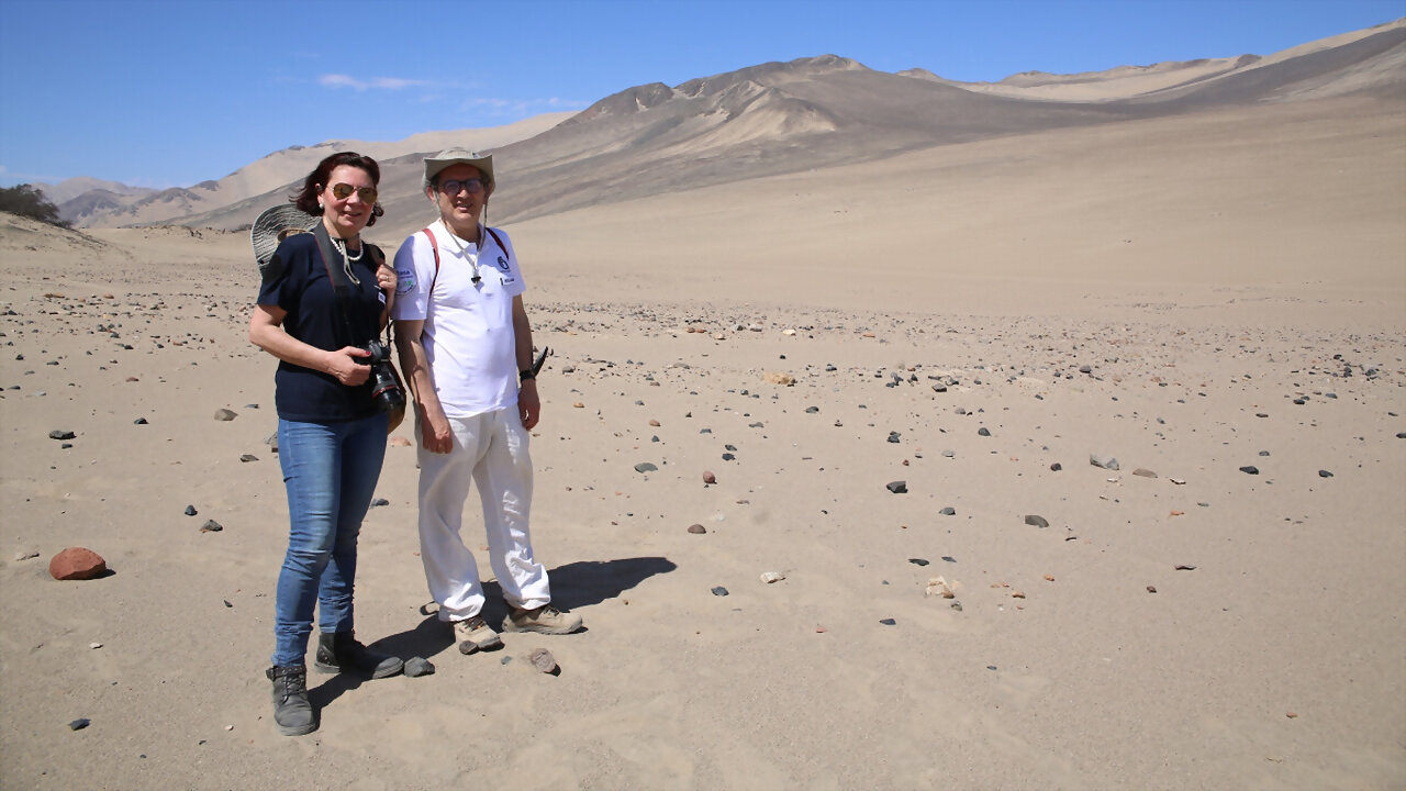 Nazca Desert Mystery Background