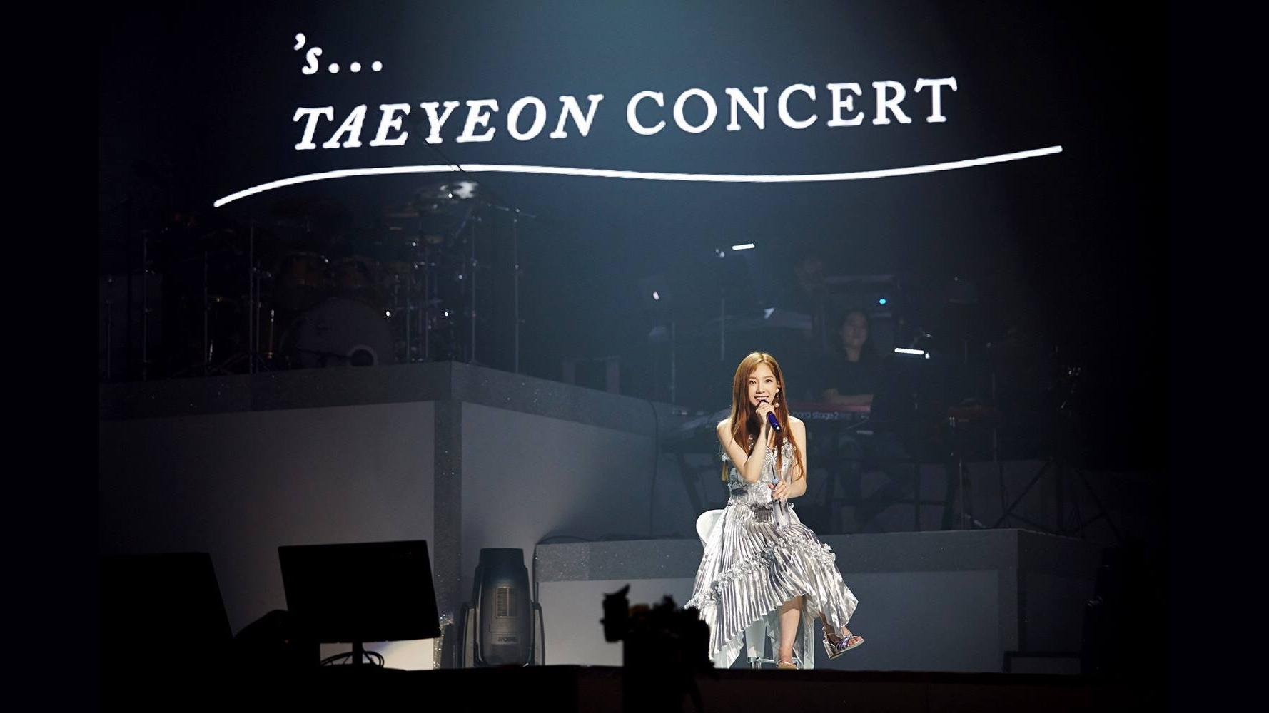 's...TAEYEON CONCERT Background