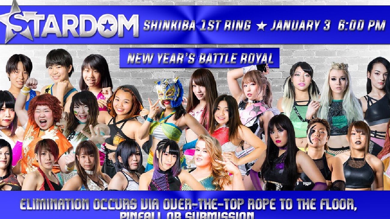 Stardom New Years Stars  Tag 2 Background