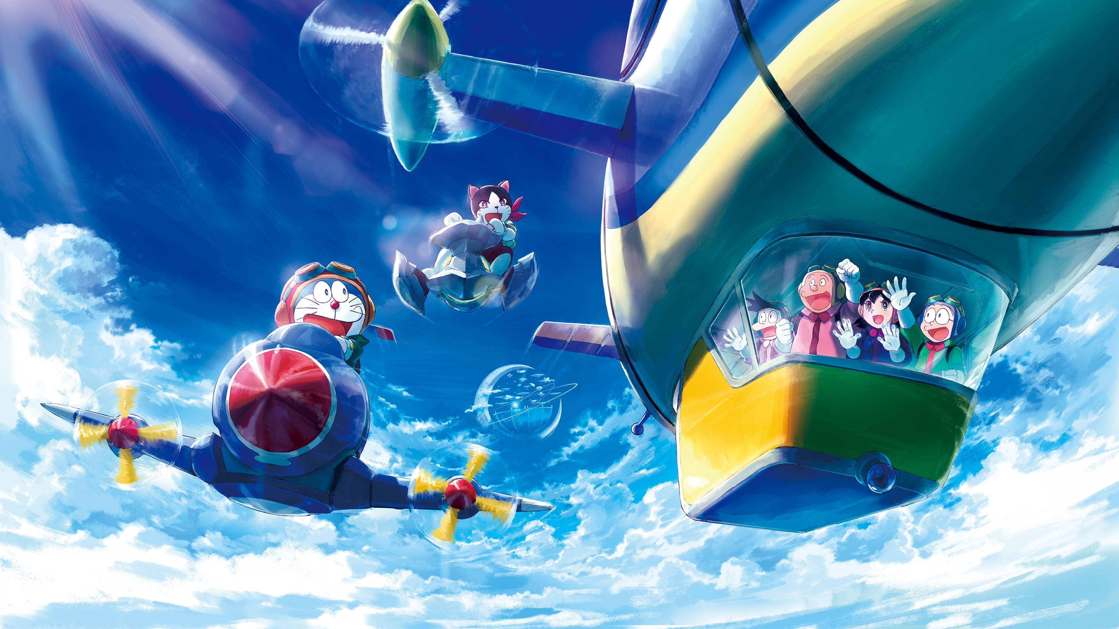 Doraemon the Movie: Nobita's Sky Utopia Background